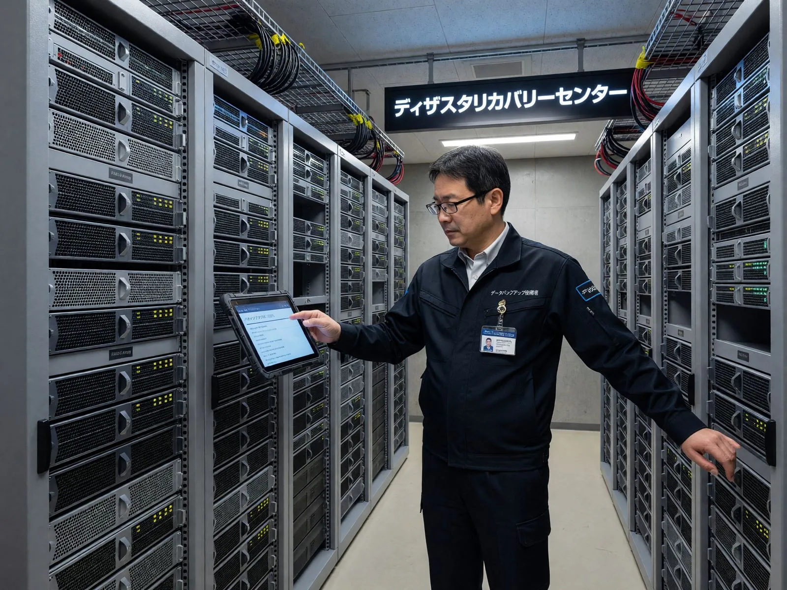 バックアップ・災害対策の運用イメージ